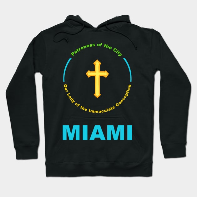 MIAMI PATRON SAINT Hoodie by CITY PATRON SAINTS